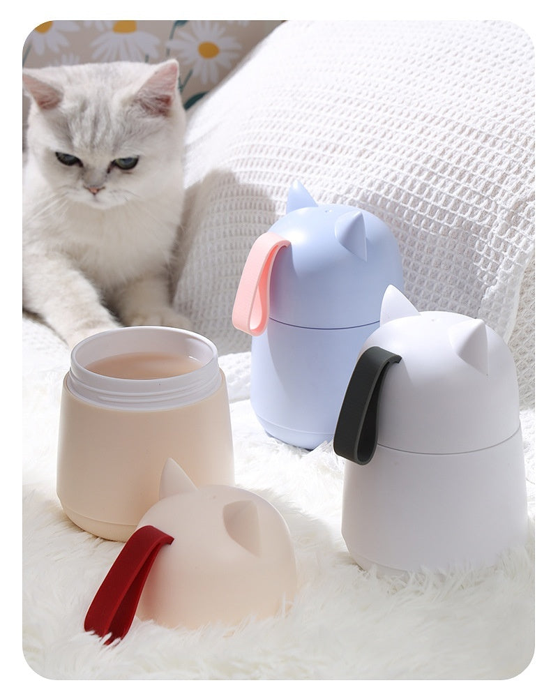 Stainless Steel Kitty Food Flask