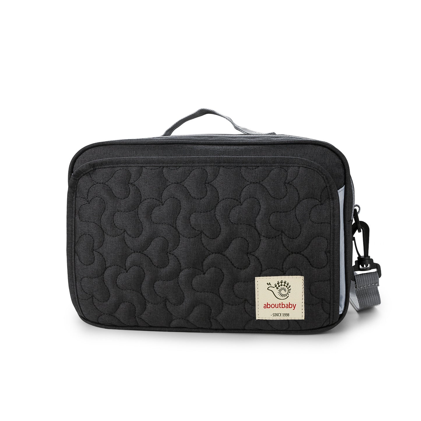 Stylish Baby Changing Bag in Leopard Print, Cow Print, Geometric Print, Grey or Black