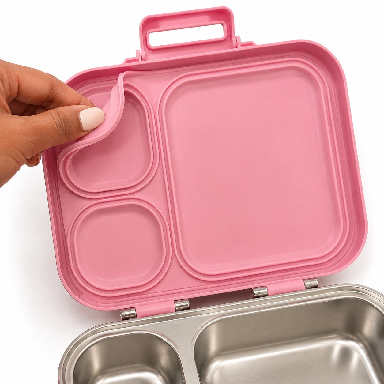 'EasyBox' Stainless Steel Kids Lunch Box