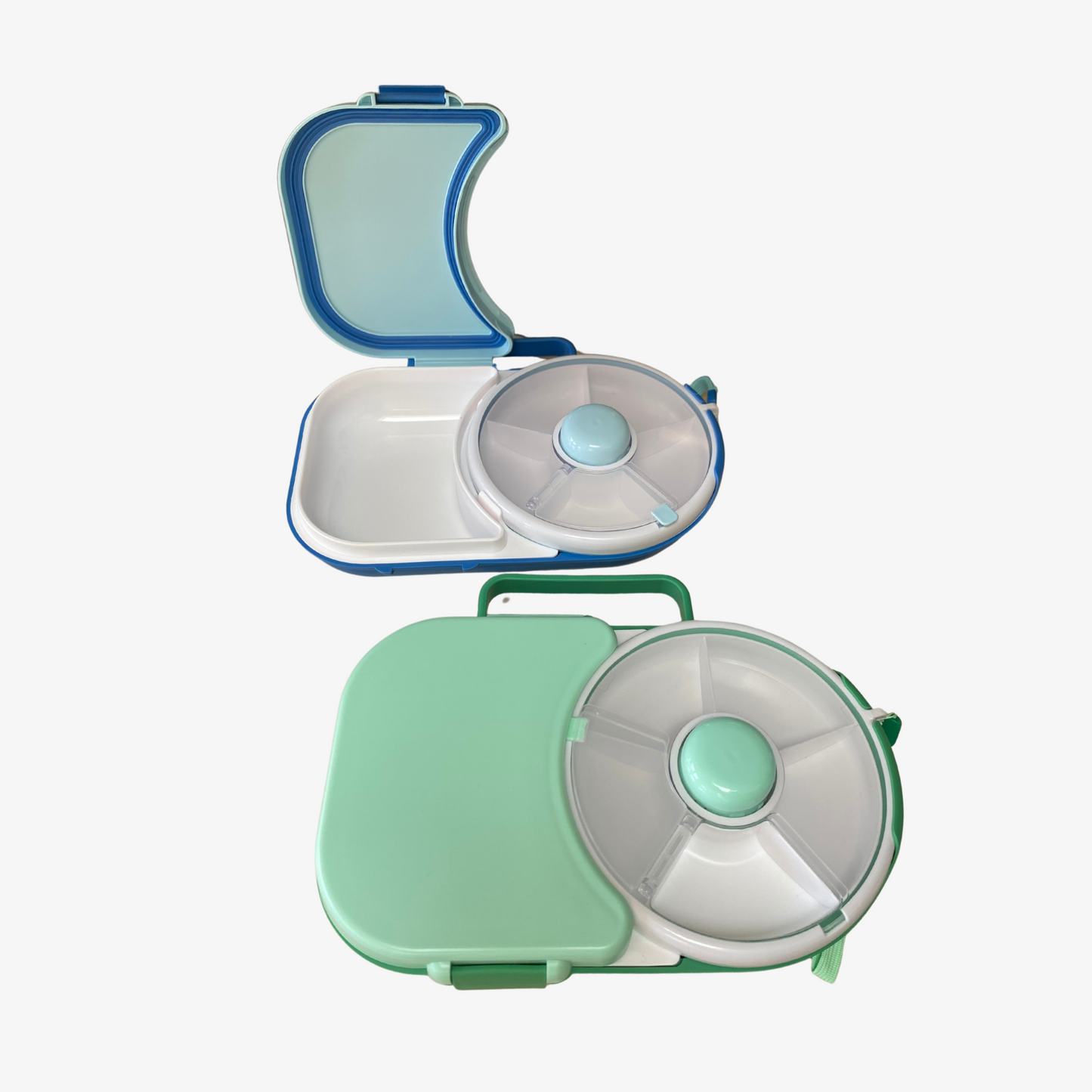 Lunchbox with Removable Spinning Snack Container